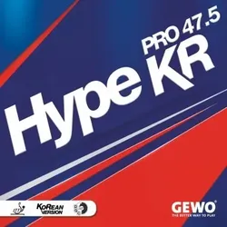 Gewo Belag Hype KR Pro 47,5 rot 2,1 - rot 2,1