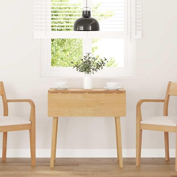 Esstisch Natur Massivholz Gummibaumholz, Küchentisch, Esszimmertisch, Dining Table, Kitchen Table, Esszimmer Tisch, Sitzecke, Essen Tisch -4102535