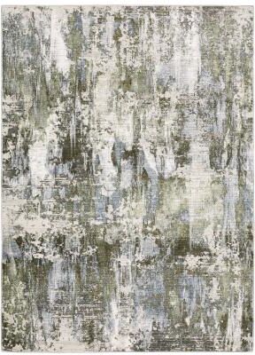 Style Haven Caldon Contemporary Abstract Green Area Rug