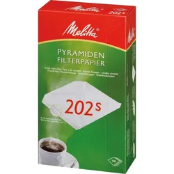 Melitta Prof. Coffee Pyramidenfilterpapier Pa SF 202 S (VE100)