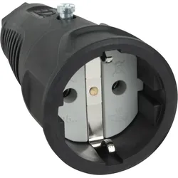 PCE Rubber Schuko Connector Female PCE - IP20