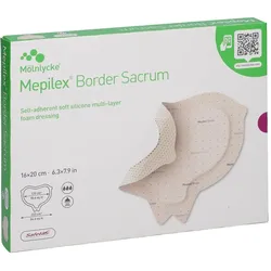 Mepilex Border Sacrum Schaumverband 16x20 cm steril B2B Medical