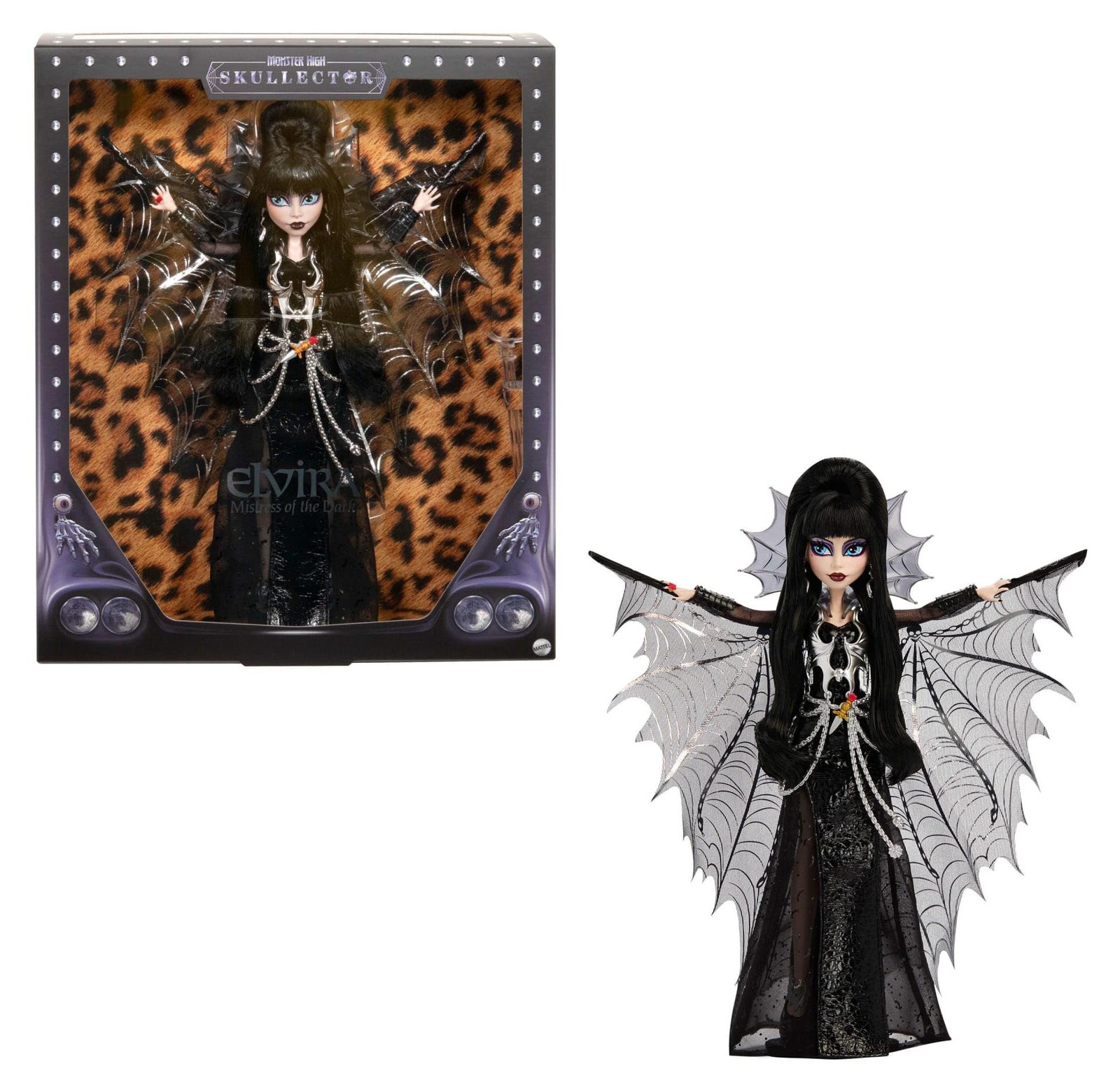 Monster High Skullector Elvira Mistress of the Dark Fashionpop
