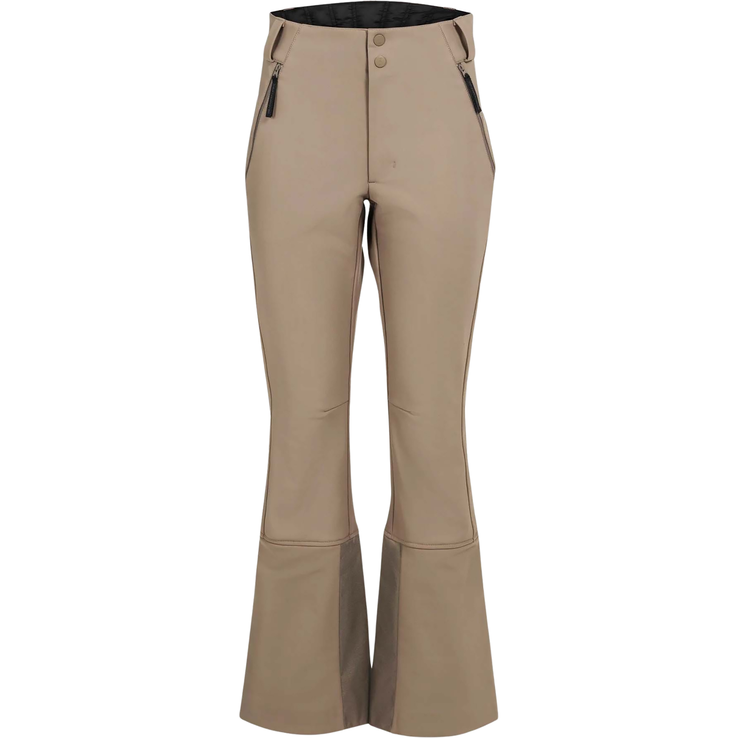 The Mountain Studio 2L Stretch Ski Hose Damen Hardshellhose & Regenhose braun Größe L Skifahren Elastisch Wasserabweisend