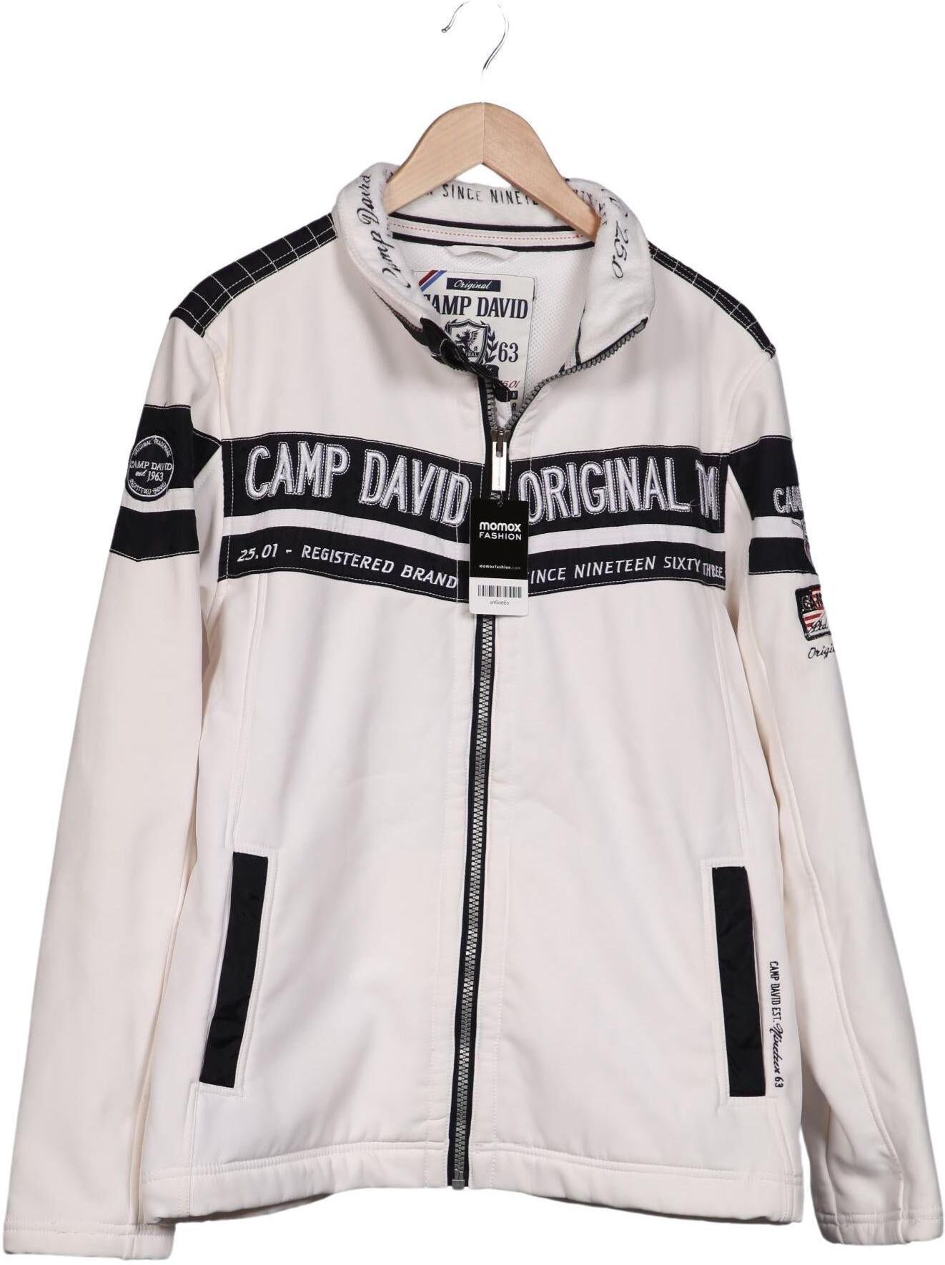 Camp David Herren Jacke, Mehrfarbig, Gr. XL, Synthetik - Second Hand