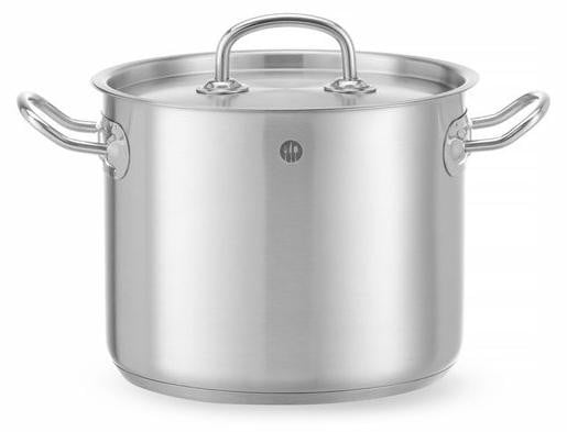 WMF Kookpot met glazen deksel, roestvrij staal, zilver