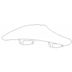 Pressalit Sitzring/Deckel-Puffer A4051 Deltapuffer, für WC-Sitz ConCordia