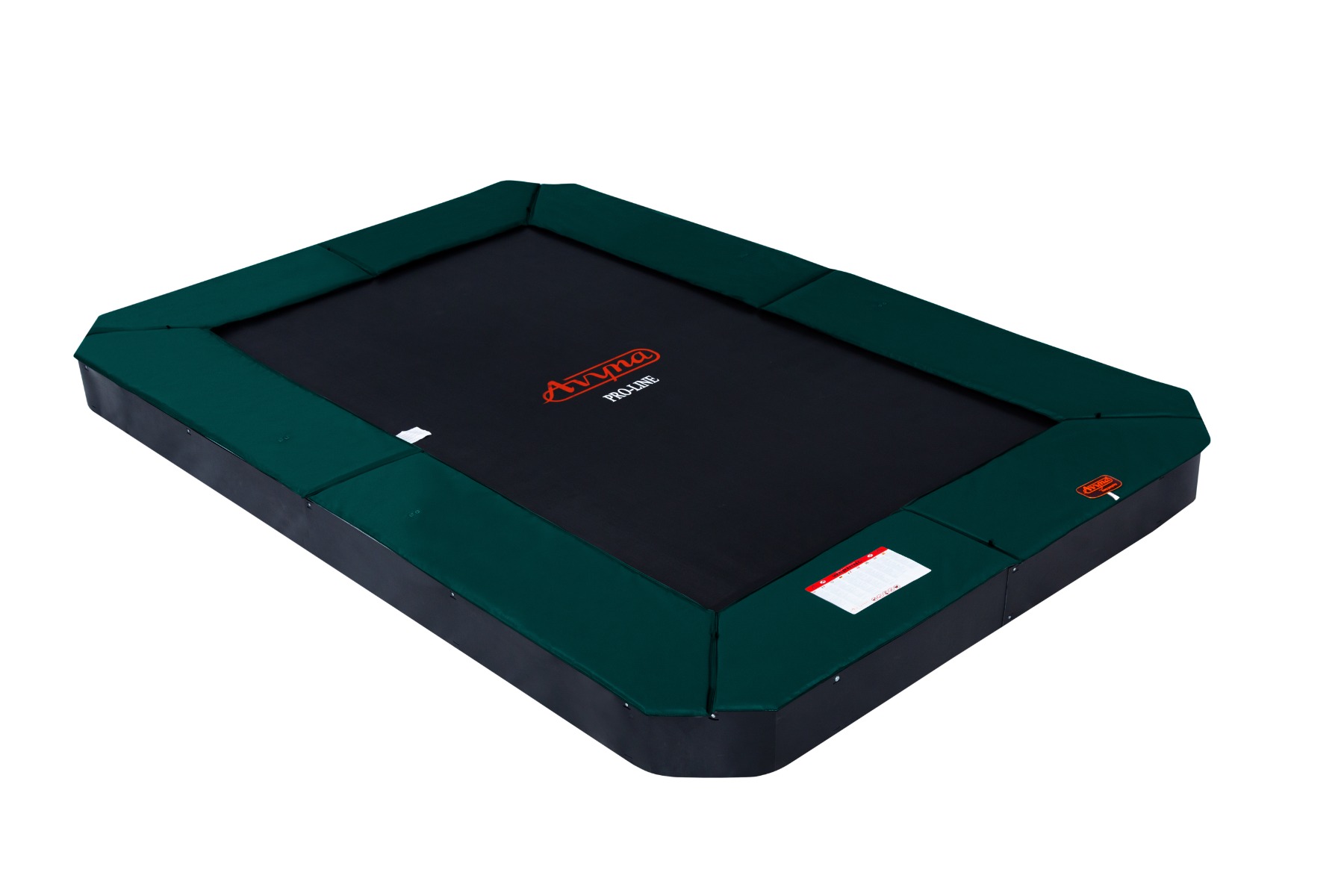 Avyna Pro-Line FlatLevel trampoline 352 - 520x305cm - grün
