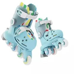 Yvolution: Twista verstellbare Rollschuhe – blau, Größe 23–28