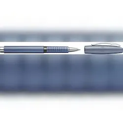 FABER-CASTELL Faber Castell Tintenroller Essentio Aluminium blau 0,5 mm