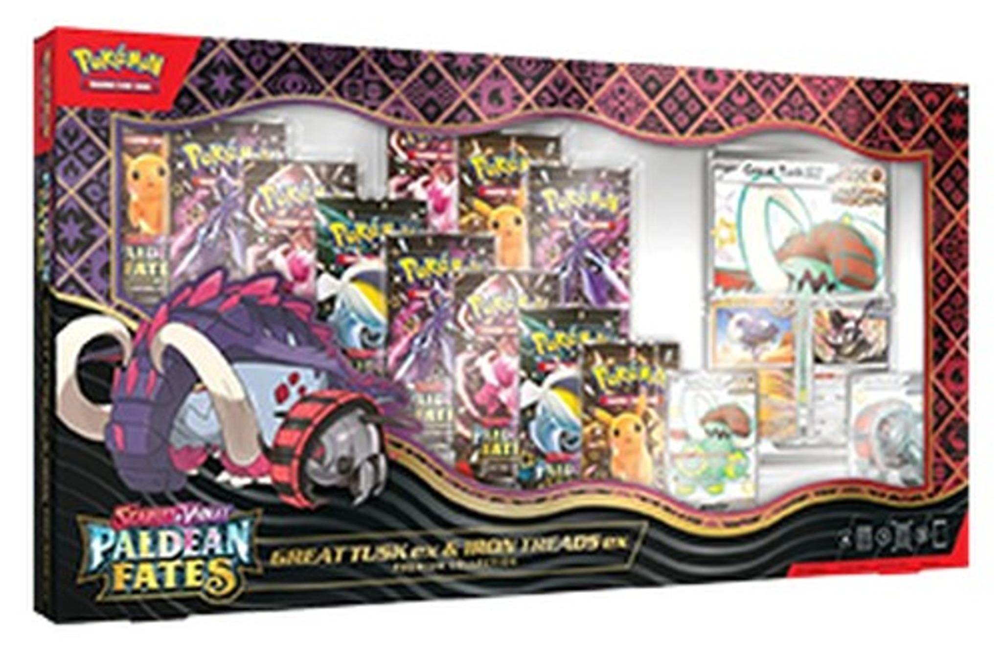 Pokemon Great Tusk ex & Iron Treads ex Premium Collection