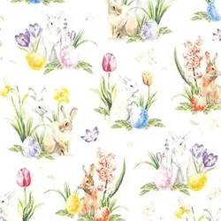 Home Fashion®, World of Easter, Lunch-Servietten aufgefaltetes Maß 33 cm x 33 cm, im Viertelfalz, 20 Stück pro Pack