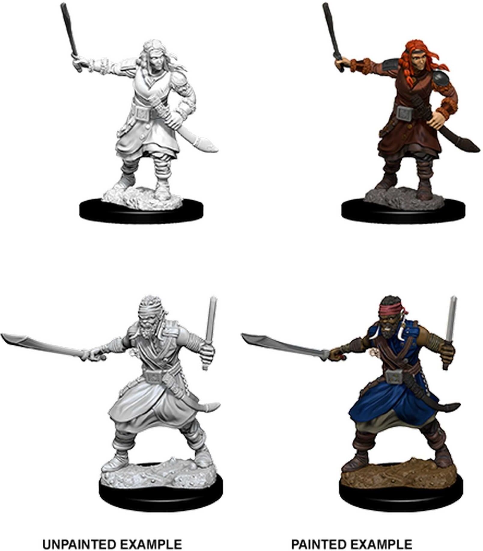 D;D Nolzur's Marvelous Miniatures: Bandits for Fantasy Roleplaying Games, Ages 14+, by Wiz Kids LLC