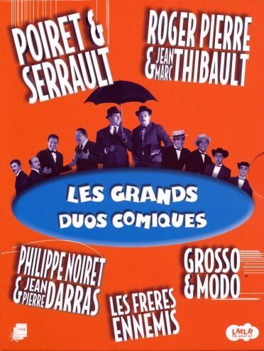 Jean Poiret - Coffret les grands duos comiques : poiret et serrault ; noiret et darras ; les freres ennemis ; grosso et modo [FR IMPORT] - Preis vom 12.10.2026 11:37:12 h
