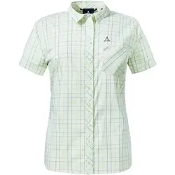 SCHÖFFEL Damen Bluse Blouse Burgspitz SH L, Größe 38 in Weiß Weiß