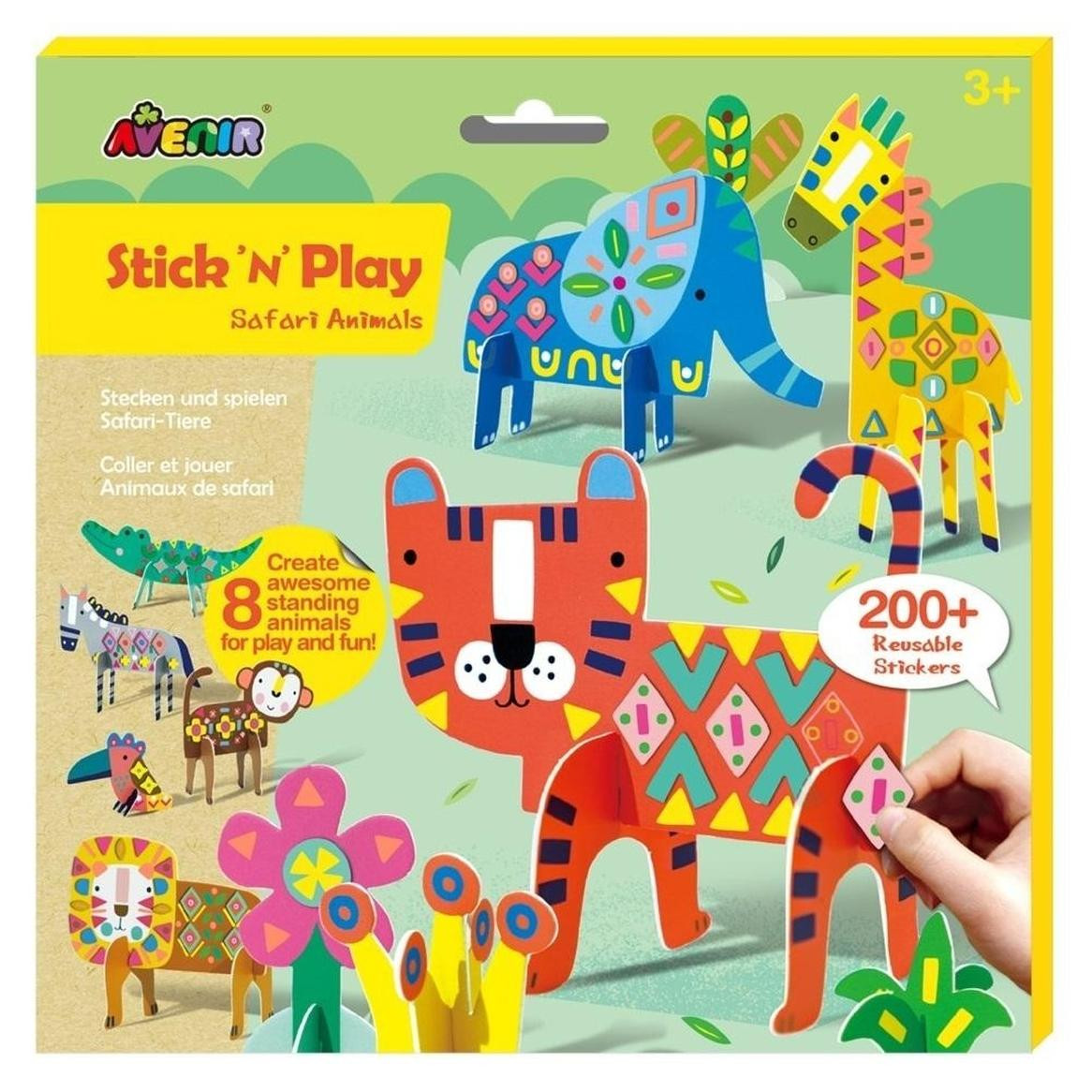 Creatieve set Safari-dieren Avenir