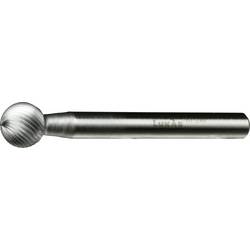 LUKAS-ERZETT A12051010605 Fräser HSS Kugel Länge 40 mm Schaftdurchmesser 6 mm