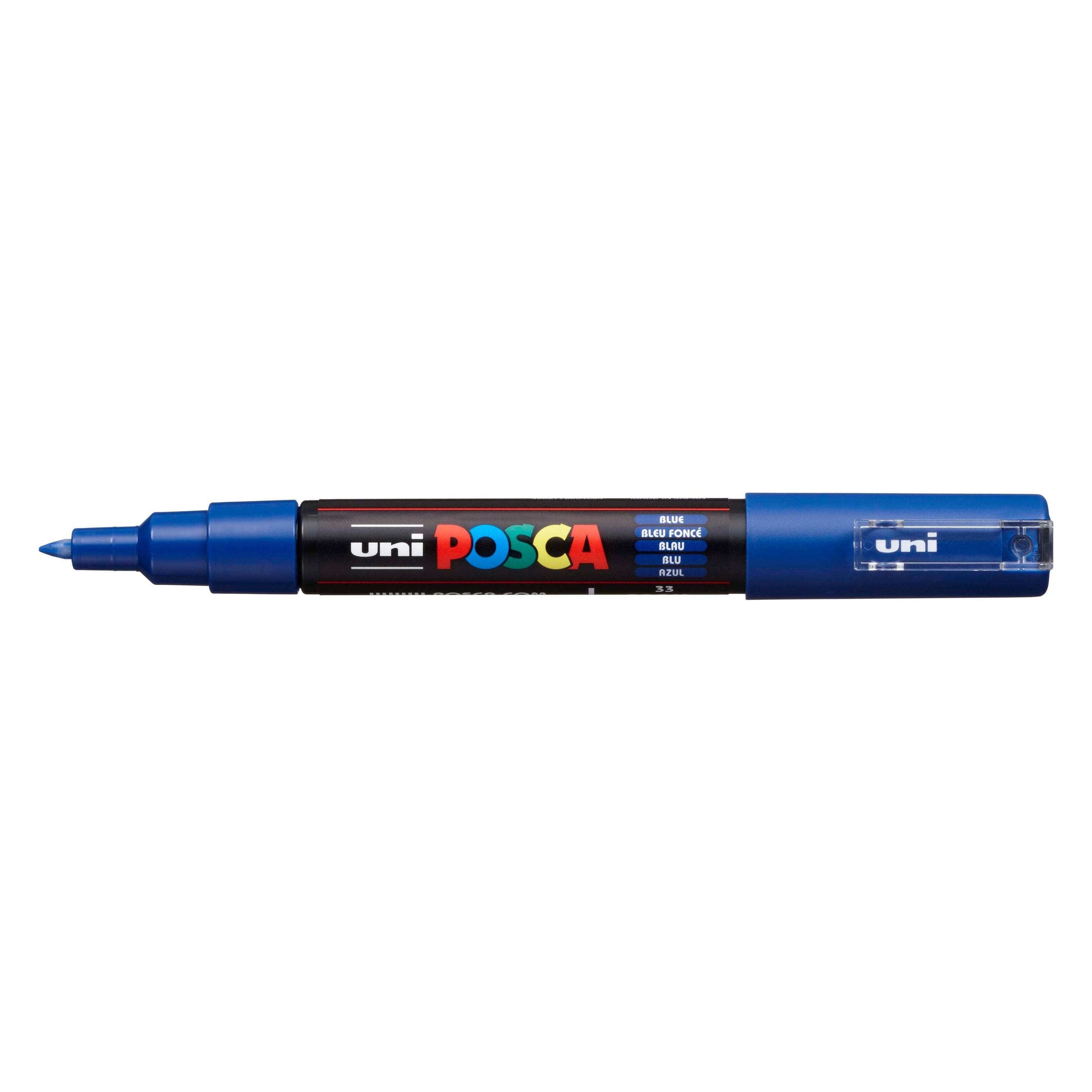 Posca Extra Fine Marker PC-1M (1x) (PC1M blau) Mindestbestellmenge: 6 Stück