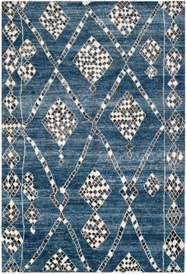 SAFAVIEH Couture Handmade Moroccan Jauhen Modern Viscose Rug
