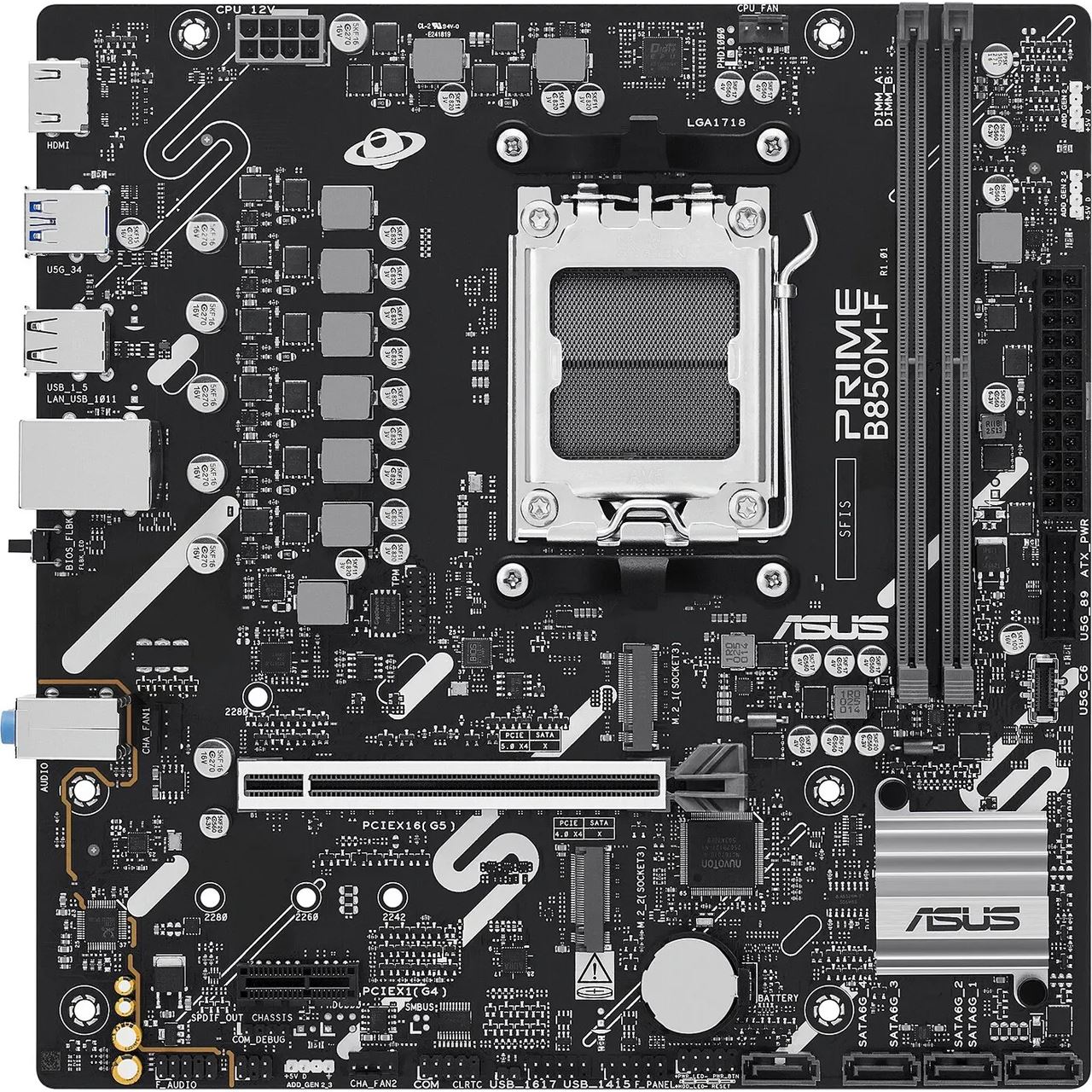 Asus Prime B850M-F AMD B850 So.AM5 DDR5 µATX Retail