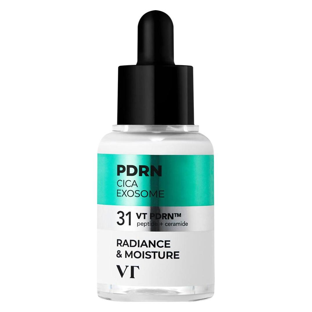 VT Cosmetics PDRN Cica Exosome Ampoule Anti-Aging Serum with Ceramide Peptides (30 ml) (0000102873)