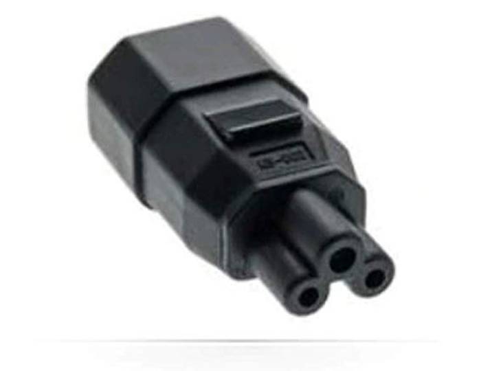 Microconnect PEA0408 - tussenstuk voor kabels (C14, C5, Zwart