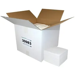 NOWOLIN® Extra Plus 50, Universaltücher, feine Lochstruktur, weiß, 60 % Viskose, 40 % Polyester, ca. 50x38 cm, 400 Tücher im Karton