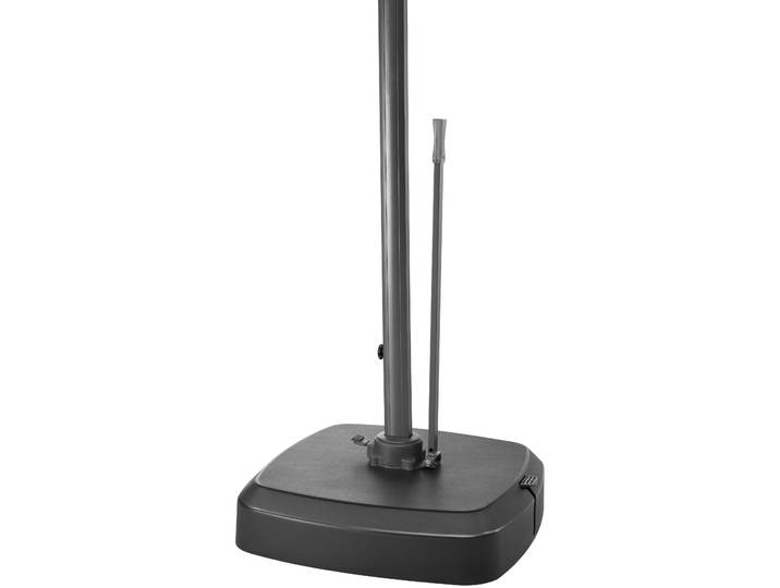 Lenkstange SCHNEIDER SCHIRME 319-50 , grau (anthrazit), H:83,5cm, Aluminium, Stiele, Lenkstange, für Ampelschirmständer, fahrbar