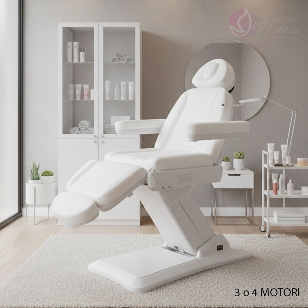 Weelko Poltrona Elettrica Professionale per Estetica e medicina estetica MAXI 3 Motori SENZA RISCALDAMENTO