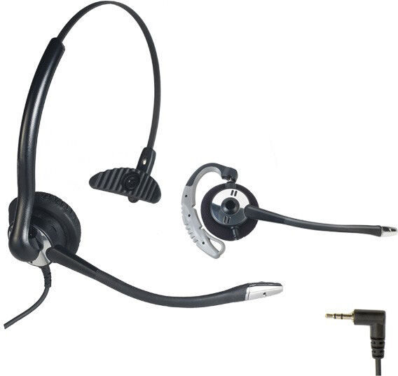 Cleyver HC10 Casque filaire professionnel, prise Jack 2.5mm