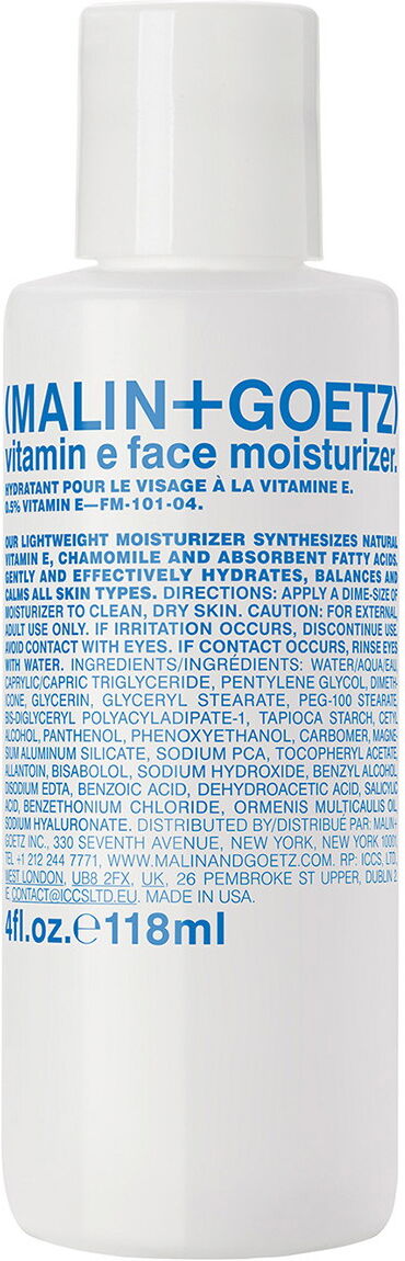 118ml MALIN+GOETZ Vitamin E Face Moisturizer