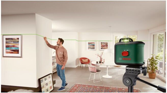 BOSCH Niveau laser croix UniversalLevel 360 Set (0603663E09)
