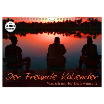 Der Freunde-Kalender (Wandkalender 2026 DIN A4 quer), CALVENDO Monatskalender