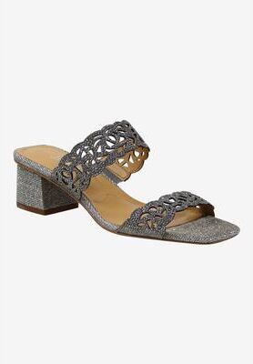 Women's Keetana Sandals by J. Renee in Pewter (Size 8 M)