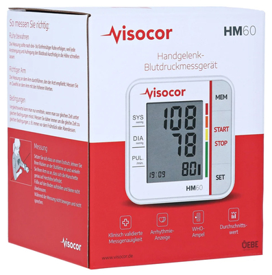 Uebe Medical GmbH VISOCOR Handgelenk Blutdruckmessgerät HM60 1 St 16259929