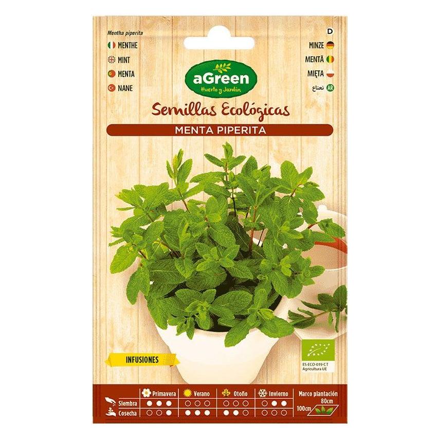 Agreen Ökologische Minze Samen (Kräutersamen) (49382626)