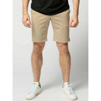 Shorts TEESHOPPEN "TEESHOPPEN Shorts Performance Shorts", Herren, Gr. XL, Normalgrößen, sand, Obermaterial: 75% Polyester, 3% Elasthan, 22% Viskose, Hosen Shorts