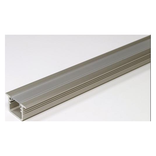 L&S LED Leuchtenprofil Manila Manila Nutmass 15x11mm Einbau Alu.EV1 (1706824)