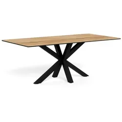 Actona Esstisch Heaven 200 x 100 cm Keramik Braun Wildeiche