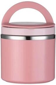 Uplift Picks Insulated Soup Thermos Stainless Steel Food Flask With Handle For Hot And Cold Meals pink 630 Ml