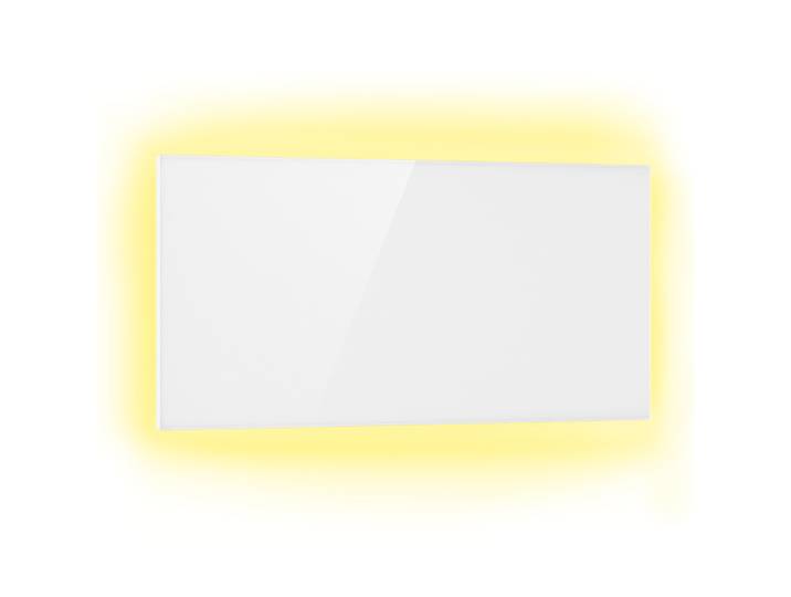 Klarstein Radiateurs Chauffage Radiant Electrique IP44\, Chauffage salle de bain infrarouge Intelligent WiFi et App\, Radiateur Electrique Mural 1000W\, Heater avec Détection Fenêtre Ouverte\, Thermostat