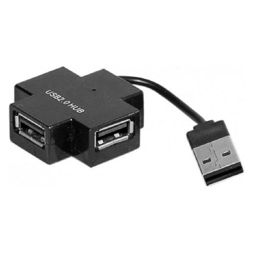 Exertis Connect 4 Port Kompakter USB 2.0 Hub (USB-A, 4 Ports) (021111)