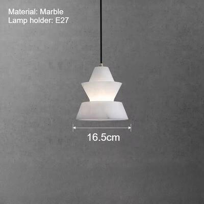 On Spot Shop Modern Luxury Spanish Marble Wall Lamp, Creative LED Wall Light For Bedroom, Living Room, Bathroom, Corridor, Villa a1chandelier white Light