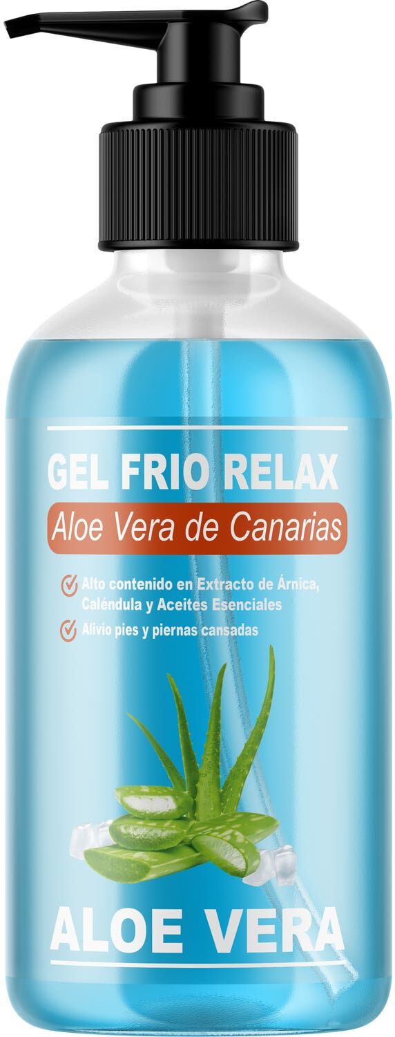 QKnatur Gel Frío Relax Aloe Vera de Canarias Bio 500ml