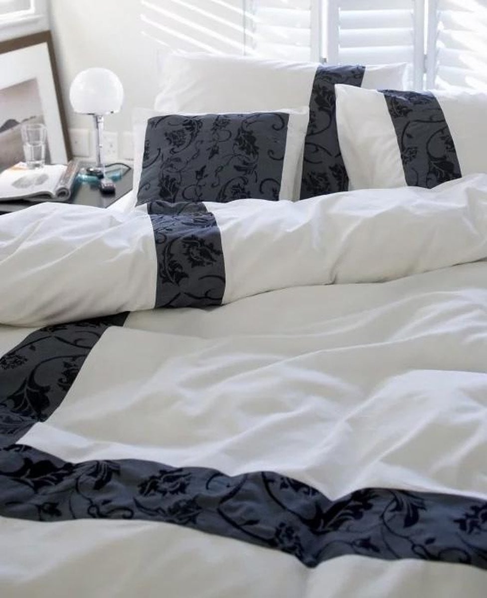 Essenza Sydney Dekbedovertrek Eenpersoons White 140 x 200 cm