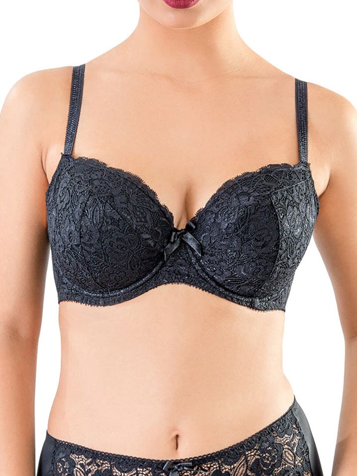 Valea Schalen-BH "Andrea" in Schwarz - 75H