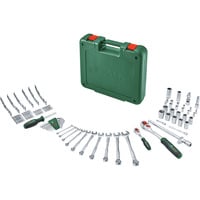Werkzeug Set, 134-teilig, Werkzeug-Set grün, mit Werkzeugkoffer
