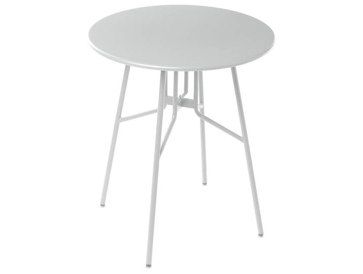 BISTROTISCH 64/64 cm Metall Grau Taltal