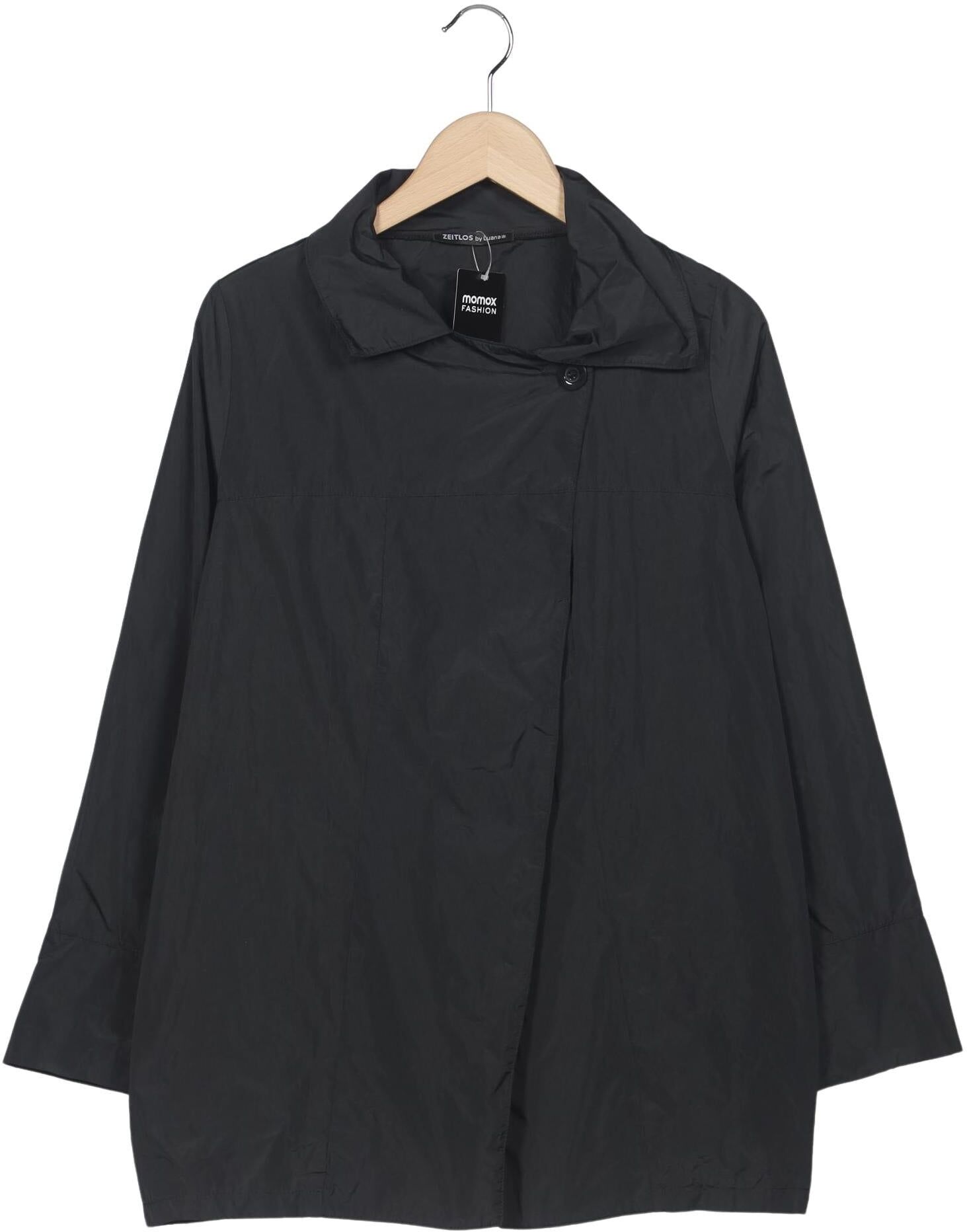 Zeitlos By Luana Damen Jacke, Schwarz, Gr. L, Synthetik - Second Hand
