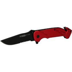 KS Tools Klappmesser mit Arretierung und Gurtschneider 907.2220 Klappmesser